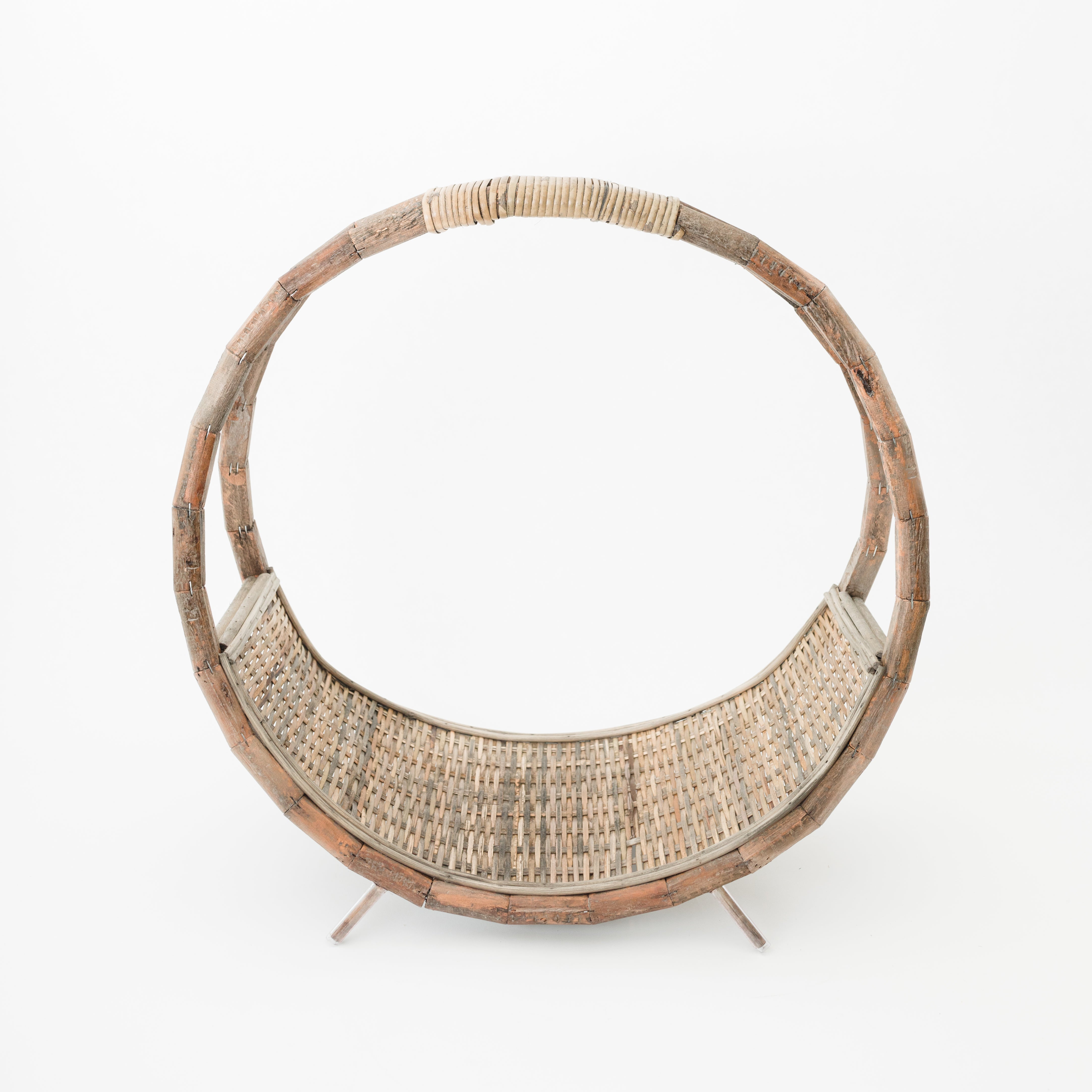 Rattan Log Holder