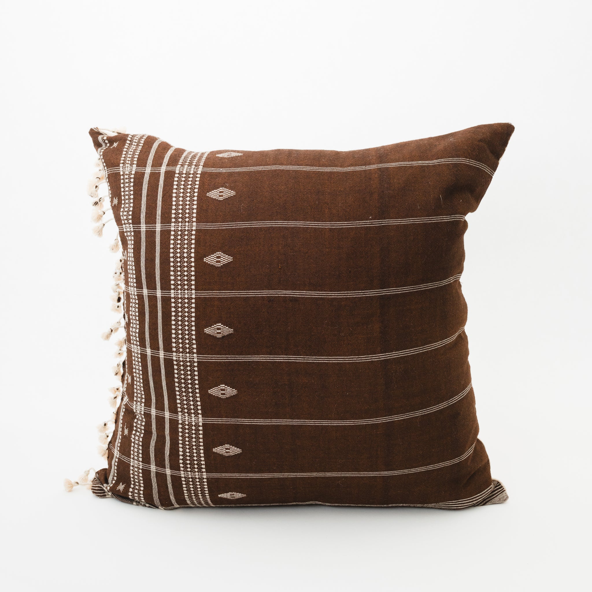 Brown Bhujodi Pillow