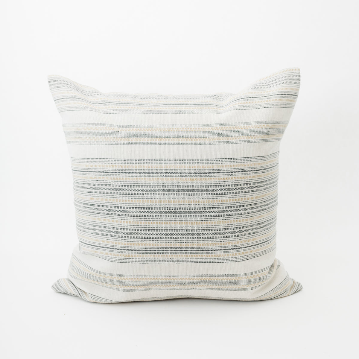 Neutral Striped Pillow