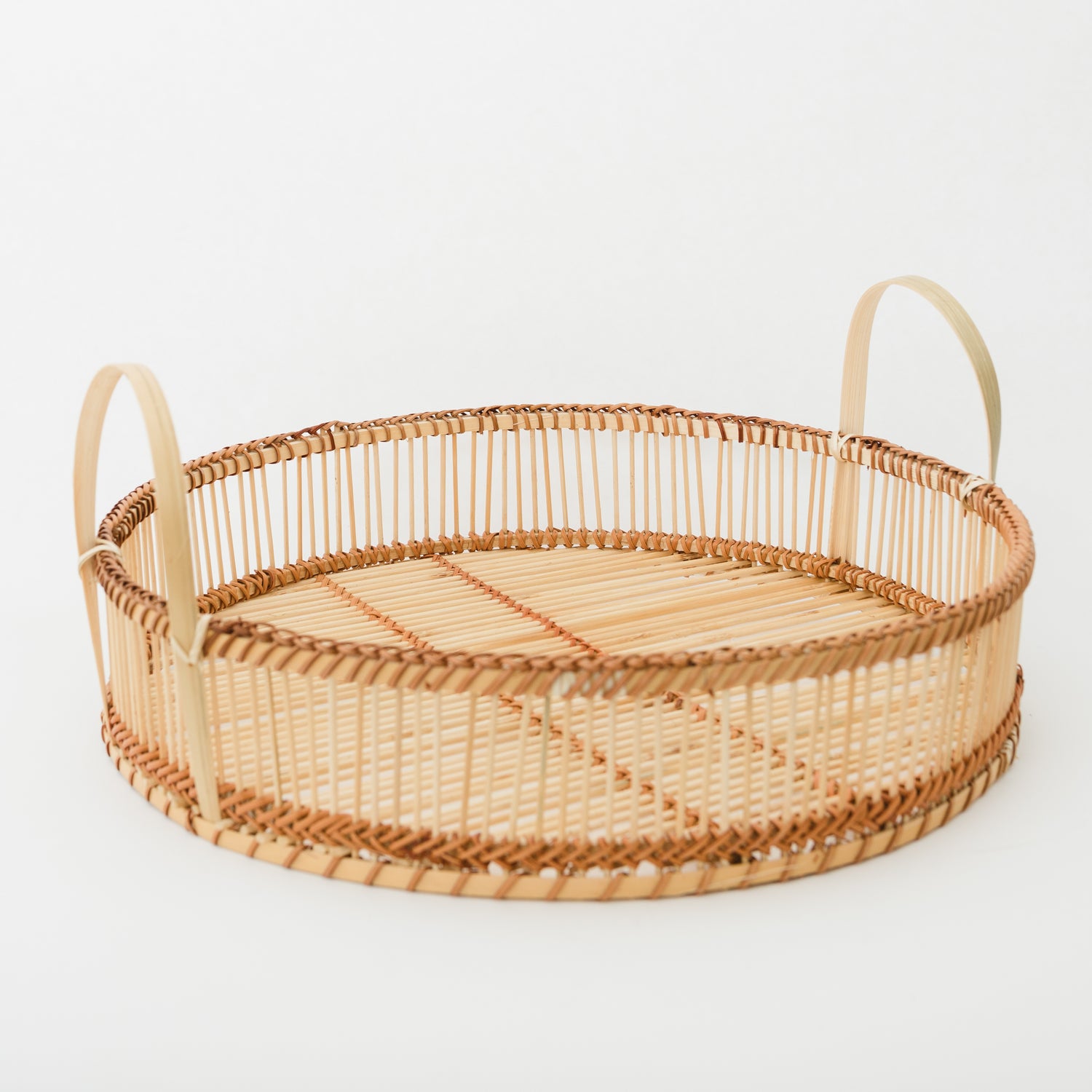 Woven Bamboo Tray – South Harlow Home